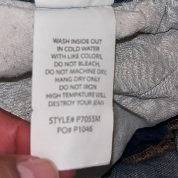 TIME TO WASTE MID RISE STRAIGHT LEG SPECIAL A JEANS (MEDIUM LIGHT) waist 30” - Picture 4 of 12